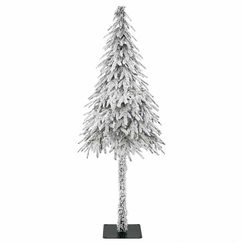 Choinka z 300 diodami LED z podstawą Biały 180 cm PE i stal