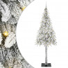 Choinka z 300 diodami LED z podstawą Biały 210 cm PE i stal