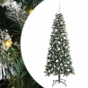 Sztuczna choinka z podstawą Zielony 180 cm PVC, plastik i stal