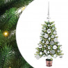 Choinka z 150 diodami LED z podstawą Zielony 65 cm PE