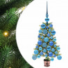 Choinka z 150 diodami LED z podstawą Zielony 65 cm PE