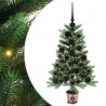 Choinka z 150 diodami LED z podstawą Zielony 90 cm PE