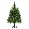 Choinka z 150 diodami LED z podstawą Zielony 120 cm PE