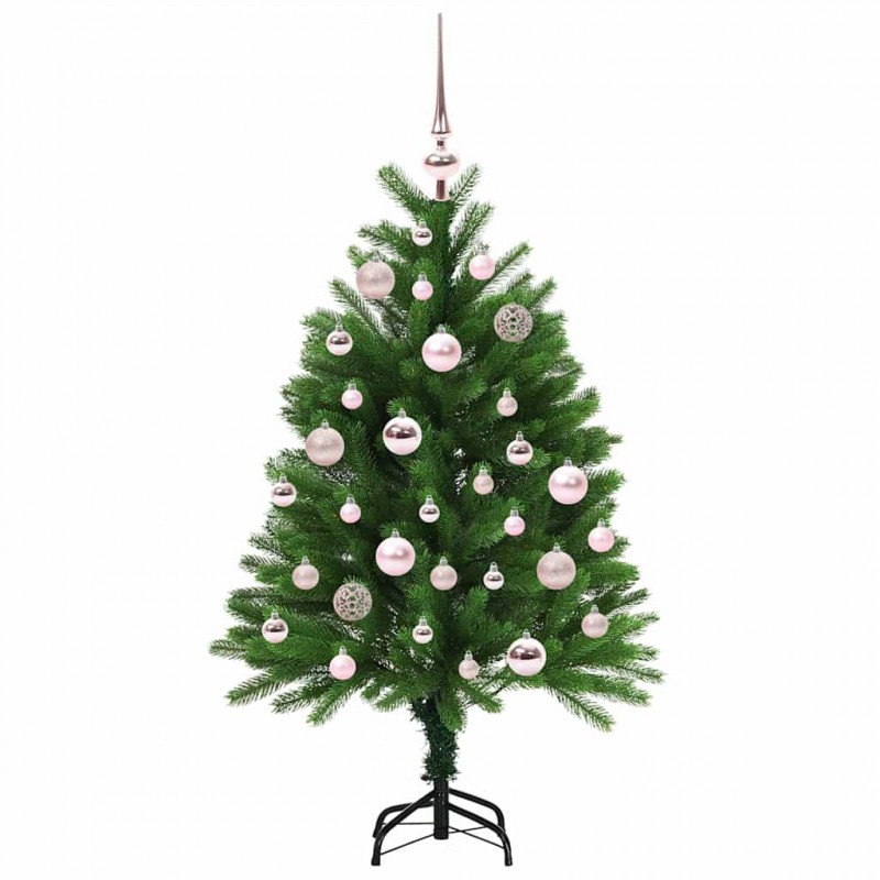 Choinka z 150 diodami LED z podstawą Zielony 120 cm PE