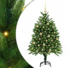 Choinka z 150 diodami LED z podstawą Zielony 120 cm PE