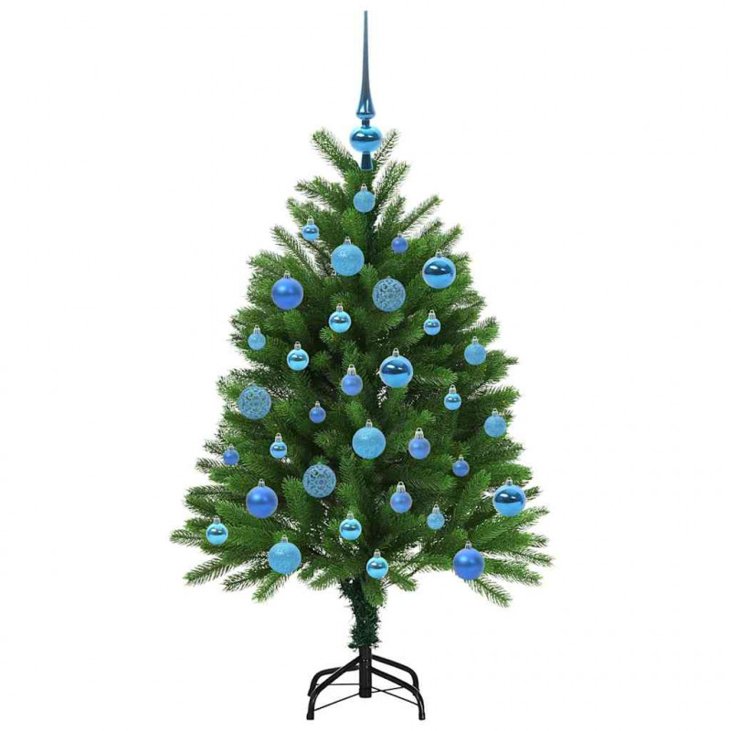 Choinka z 150 diodami LED z podstawą Zielony 120 cm PE