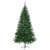 Choinka z 150 diodami LED z podstawą Zielony 150 cm PE