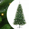 Choinka z 150 diodami LED z podstawą Zielony 150 cm PE