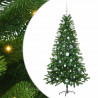 Choinka z 150 diodami LED z podstawą Zielony 150 cm PE