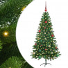 Choinka z 150 diodami LED z podstawą Zielony 150 cm PE