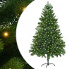Choinka z 300 diodami LED z podstawą Zielony 180 cm PE
