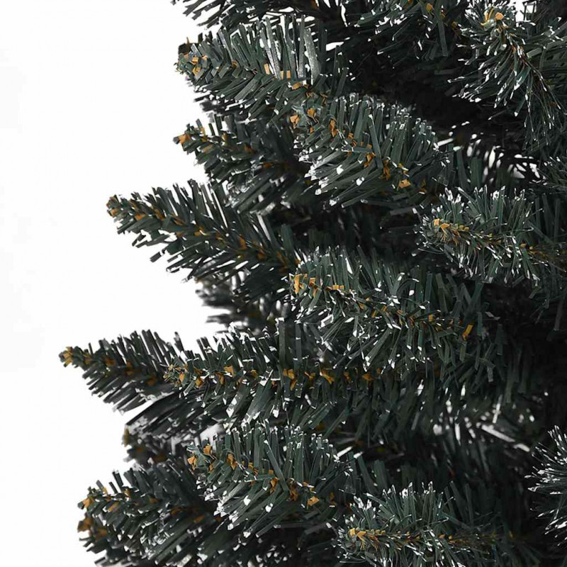 Sztuczna choinka z podstawą Zielony 120 cm PVC, plastik i stal