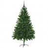 Choinka z 300 diodami LED z podstawą Zielony 180 cm PE