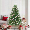 Choinka z 300 diodami LED z podstawą Zielony 180 cm PE