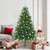 Choinka z 300 diodami LED z podstawą Zielony 180 cm PE