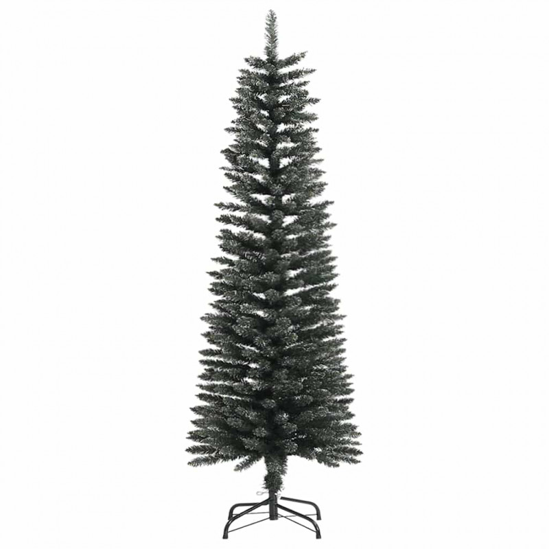 Sztuczna choinka z podstawą Zielony 120 cm PVC, plastik i stal