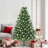 Choinka z 300 diodami LED z podstawą Zielony 180 cm PE