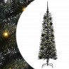 Sztuczna choinka z podstawą Zielony 120 cm PVC, plastik i stal