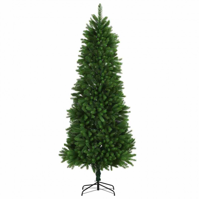 Choinka z 300 diodami LED z podstawą Zielony 240 cm PE