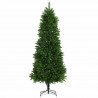 Choinka z 300 diodami LED z podstawą Zielony 240 cm PE
