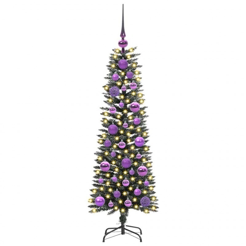 Sztuczna choinka z podstawą Zielony 120 cm PVC, plastik i stal