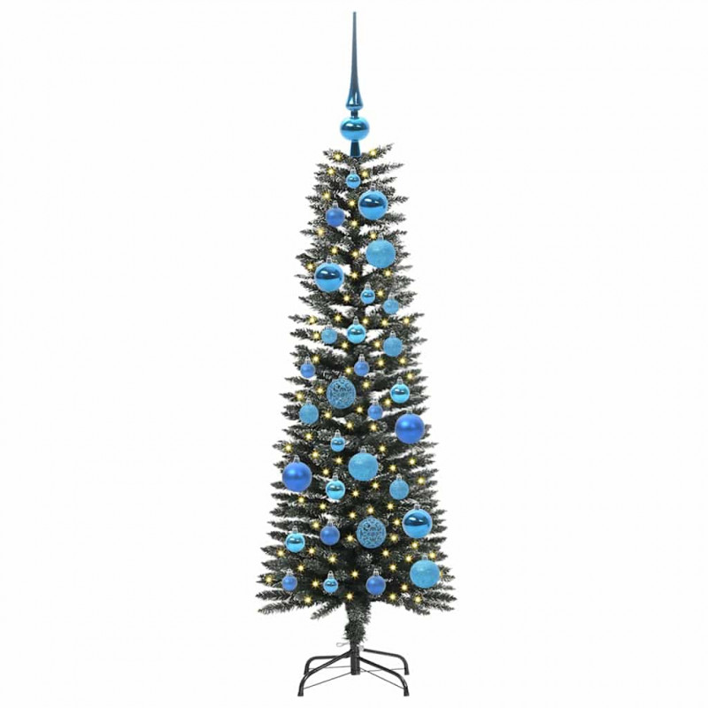 Sztuczna choinka z podstawą Zielony 120 cm PVC, plastik i stal