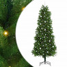 Choinka z 300 diodami LED z podstawą Zielony 240 cm PE