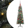 Sztuczna choinka z podstawą Zielony 120 cm PVC, plastik i stal