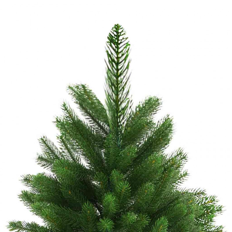 Choinka z 300 diodami LED z podstawą Zielony 240 cm PE