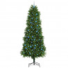 Choinka z 300 diodami LED z podstawą Zielony 240 cm PE