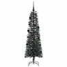 Sztuczna choinka z podstawą Zielony 150 cm PVC, plastik i stal