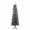 Sztuczna choinka z podstawą Zielony 150 cm PVC, plastik i stal