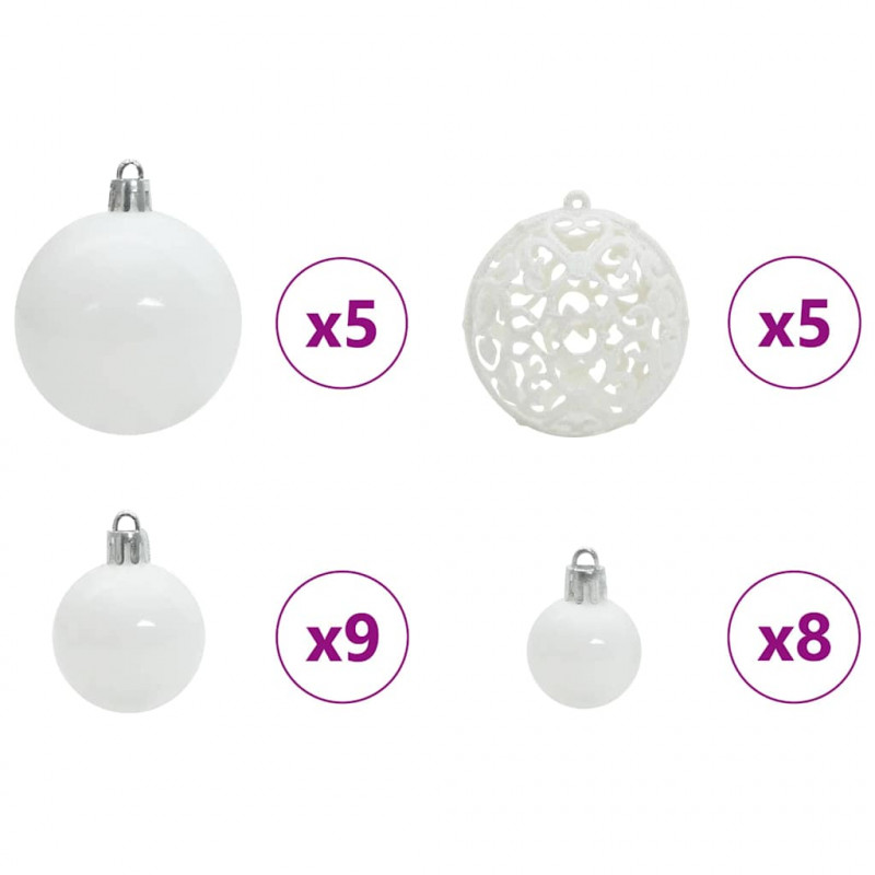 Choinka z 150 diodami LED z podstawą Zielony 120 cm PVC