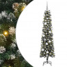 Sztuczna choinka z podstawą Zielony 180 cm PVC, plastik i stal