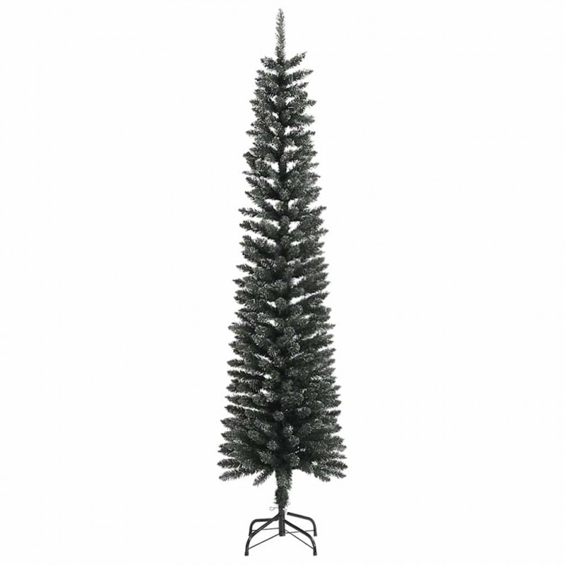Sztuczna choinka z podstawą Zielony 180 cm PVC, plastik i stal