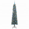 Sztuczna choinka z podstawą Zielony 180 cm PVC, plastik i stal