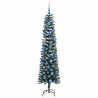 Sztuczna choinka z podstawą Zielony 180 cm PVC, plastik i stal