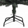 Sztuczna choinka z podstawą Zielony 210 cm PVC, plastik i stal