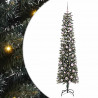 Sztuczna choinka z podstawą Zielony 210 cm PVC, plastik i stal