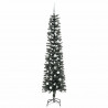 Sztuczna choinka z podstawą Zielony 210 cm PVC, plastik i stal