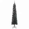 Sztuczna choinka z podstawą Zielony 240 cm PVC, plastik i stal