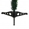 Sztuczna choinka z 150 diodami LED Zielony 150 cm PVC i stal