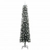 Sztuczna choinka z podstawą Zielony 240 cm PVC, plastik i stal
