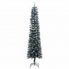 Sztuczna choinka z podstawą Zielony 240 cm PVC, plastik i stal