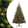 Sztuczna skandynawska choinka z zawiasami 150 LED 120 cm