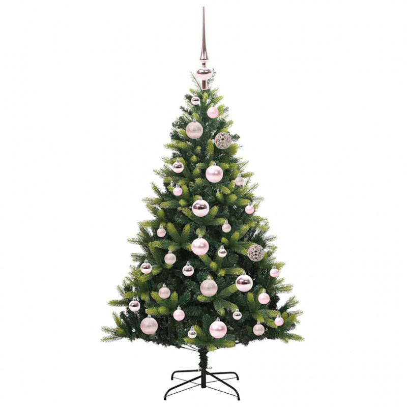 Sztuczna skandynawska choinka z zawiasami 150 LED 120 cm