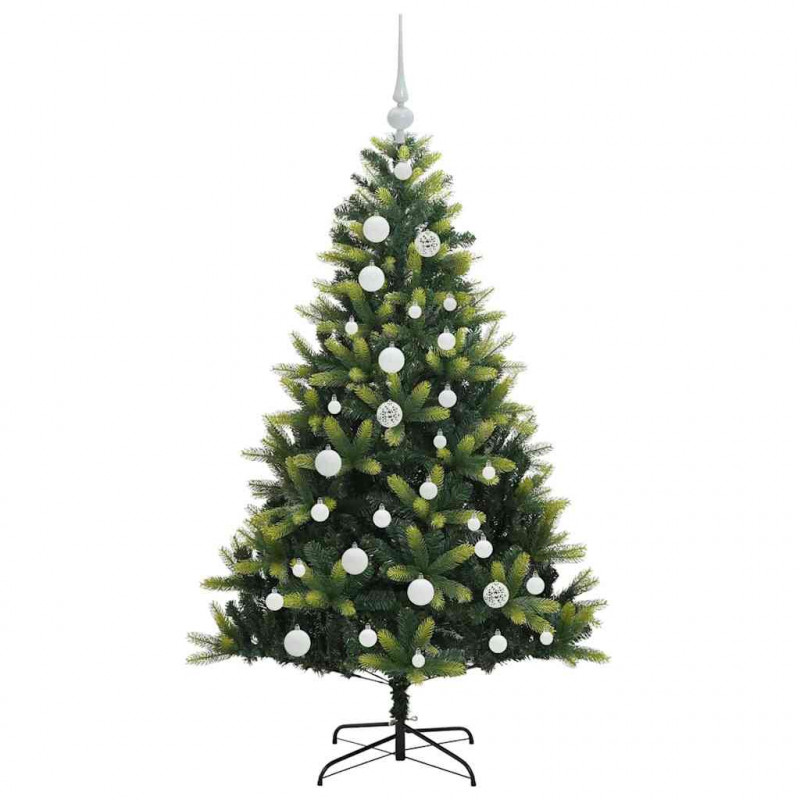 Sztuczna skandynawska choinka z zawiasami 150 LED 120 cm