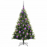 Sztuczna skandynawska choinka z zawiasami 150 LED 120 cm