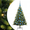 Sztuczna skandynawska choinka z zawiasami 150 LED 120 cm