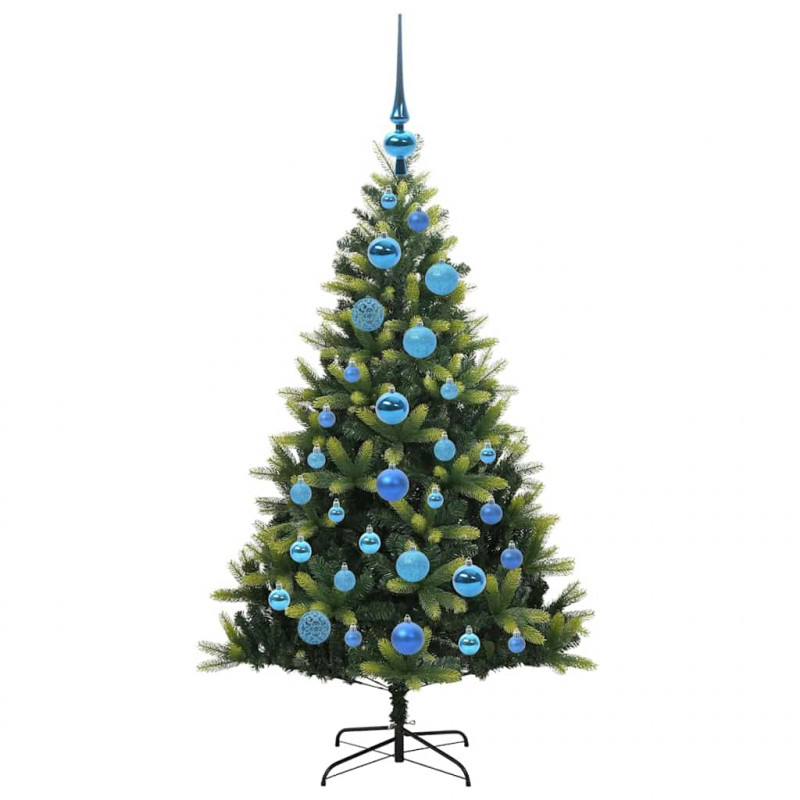 Sztuczna skandynawska choinka z zawiasami 150 LED 120 cm